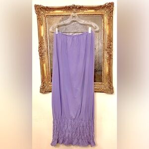 Blue Fish Lavender Boho Rings of Saturn Skirt - great for layering